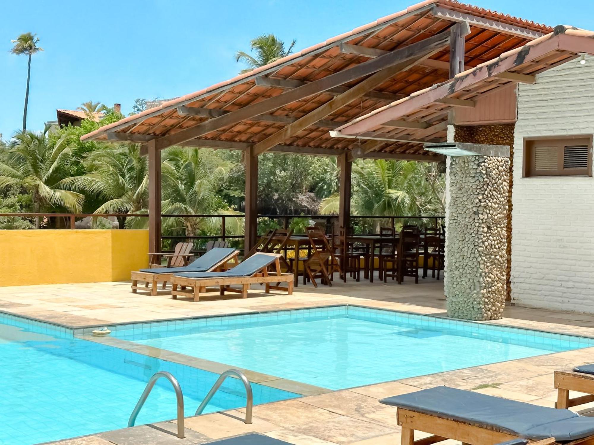 Hotel Sunshine Centro Cumbuco Esterno foto