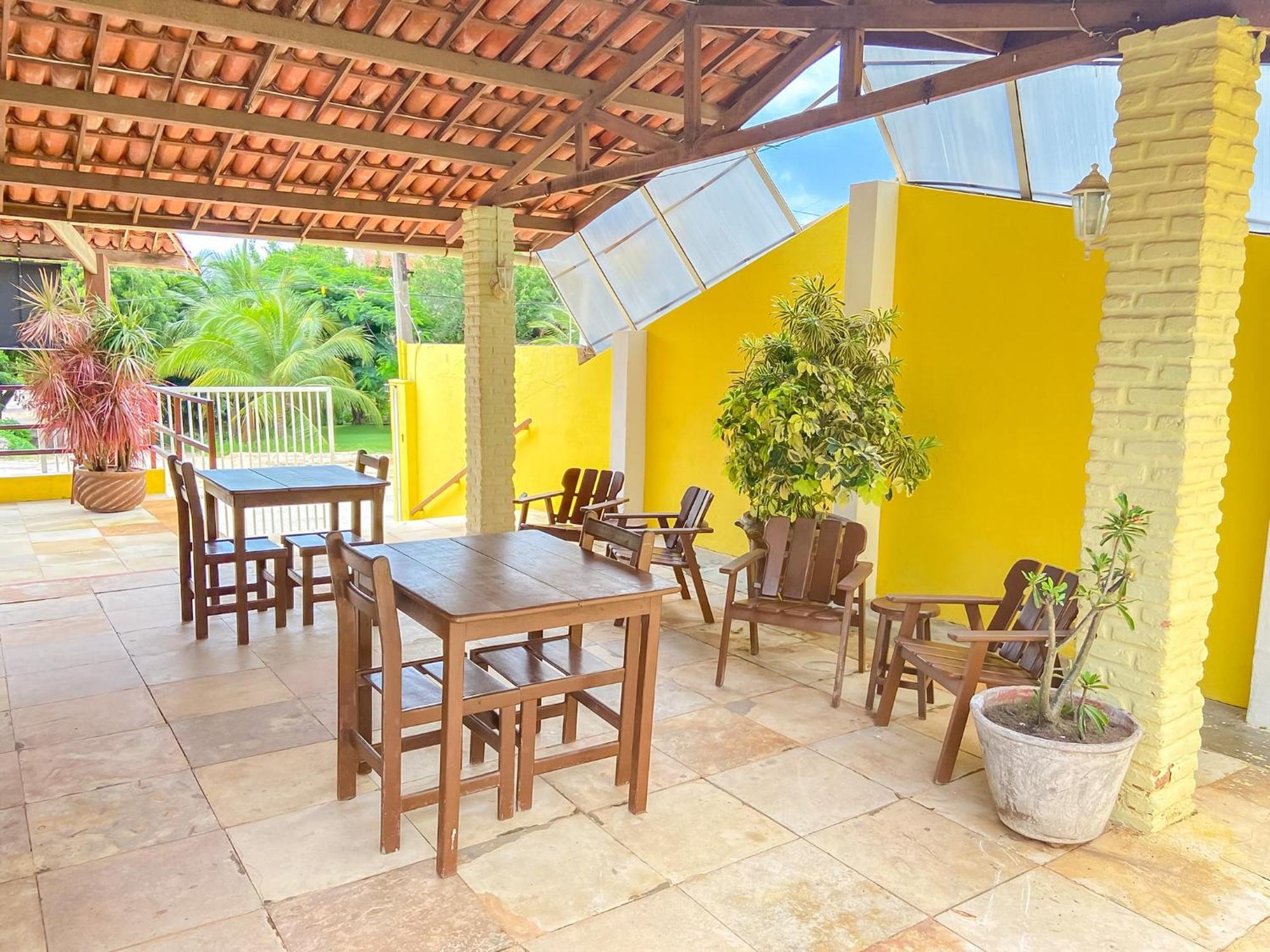 Hotel Sunshine Centro Cumbuco Esterno foto
